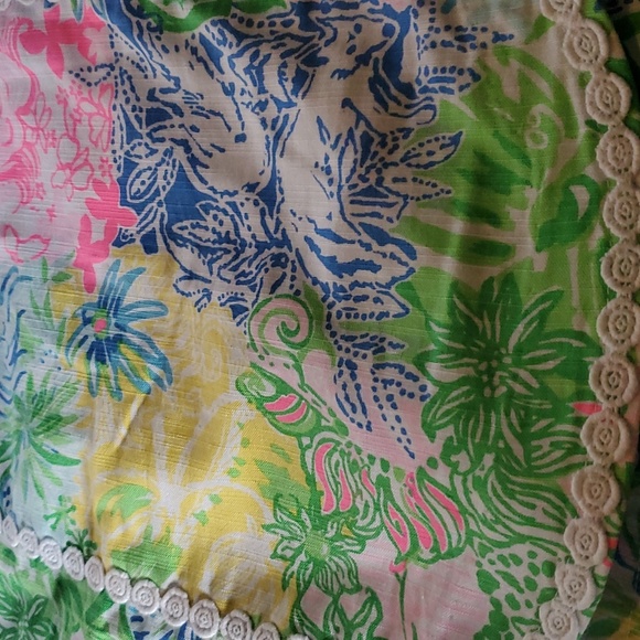 Lilly Pulitzer Skort. Beach Multi Color. Size 0 (28" waist) New W/O Tag - Picture 5 of 8